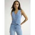 thumbnail image 1 of Sofia Jeans Women's Denim Vest, Sizes XS-XXXL, 1 of 5