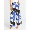 thumbnail image 1 of Sofia Jeans Women's and Women's Plus Drape Wide Leg Pants, 27" Inseam, Sizes XS-4X, 1 of 6