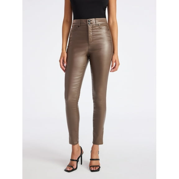 Sofia Jeans Women's and Women's Plus Eva Contouring Skinny High Rise Ankle Jeans, 25" and 27" Inseams, Sizes 0-28