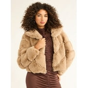 SOFIA JEANS BY SOFIA VERGARA Sofia Jeans Women's Faux Fur Chubby Jacket, Sizes XS-XXL