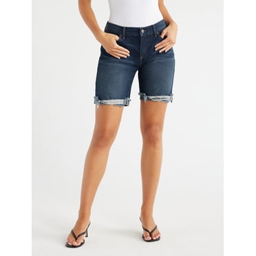 DKNY Womens Plus Size Bermuda Shorts