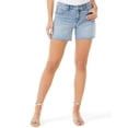 thumbnail image 1 of Sofia Jeans Women's Lila Mid Rise Destructed Short, 1 of 7