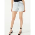 thumbnail image 1 of Sofia Jeans Women's Lila Mid Rise Side Gusset Shorts, 1 of 6