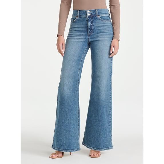 Sofia Jeans Women's Margot Super Hr Wide Leg Avg, Sizes 0-18