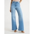 thumbnail image 1 of Sofia Jeans Women's Margot Wide Tri Inset High Rise Jeans, Sizes 0-20, 1 of 5