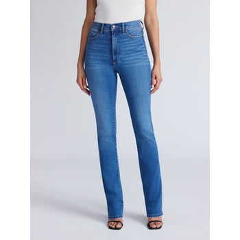 Sofia by Sofia Vergara Women's Marisol Bootcut Curvy High Rise Jeans, 32.5" Inseam, Sizes 0-20