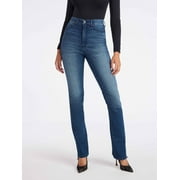 SOFIA JEANS BY SOFIA VERGARA Sofia by Sofia Vergara Women's and Women's Plus Size Marisol Bootcut Curvy Super High Rise Jeans, 30.5", 32.5" and 34.5" Inseams, Sizes 0-28