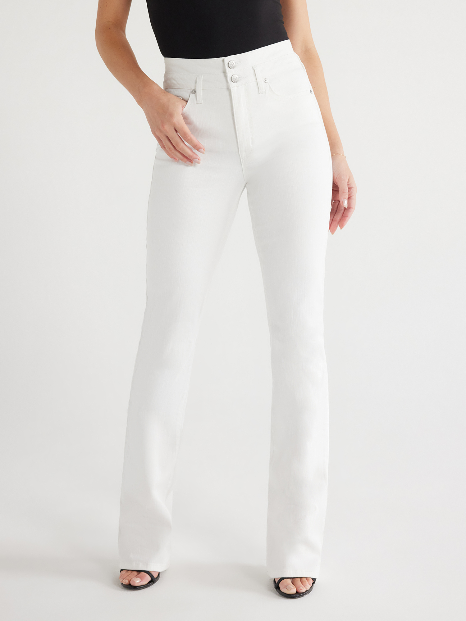 Sofia Jeans Women's Marisol Curvy Bootcut Super High Rise Jeans, 30.5" Inseam, Sizes 0-20
