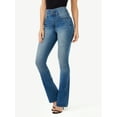 thumbnail image 1 of Sofia by Sofia Vergara Women's and Women's Plus Size Marisol Bootcut Curvy Super High Rise Jeans, 30.5", 32.5" and 34.5" Inseams, Sizes 0-28, 1 of 6