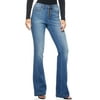 Sofia Jeans Women's Melisa Flare High Rise Button Fly Side Panel Jeans