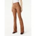 thumbnail image 1 of Sofia Jeans Women's Melisa Flare High Rise Coated Pants, 33.5" Inseam, Sizes 2-20, 1 of 6