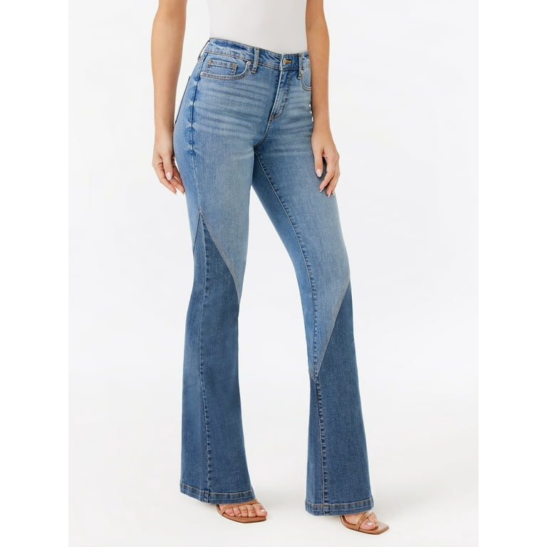 Sofia Jeans Women's Melisa Flare High Rise Pull On Jeans - Walmart