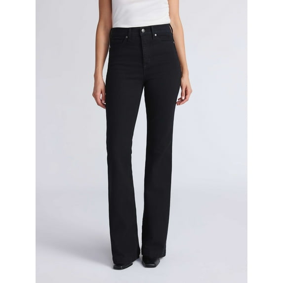 Sofia by Sofia Vergara Women's and Women's Plus Melisa Flare High Rise Jeans, 30.5", 32.5" and 34.5" Inseams, Sizes 0-28