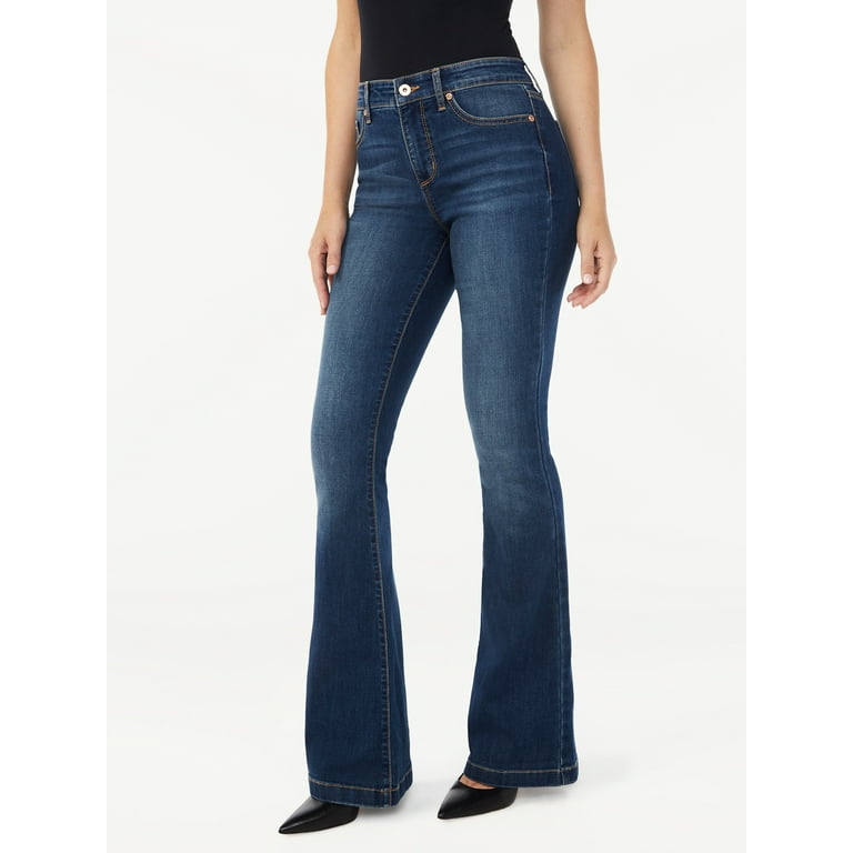 Sofia Jeans Women s Melisa Flare High Rise Jeans Walmart