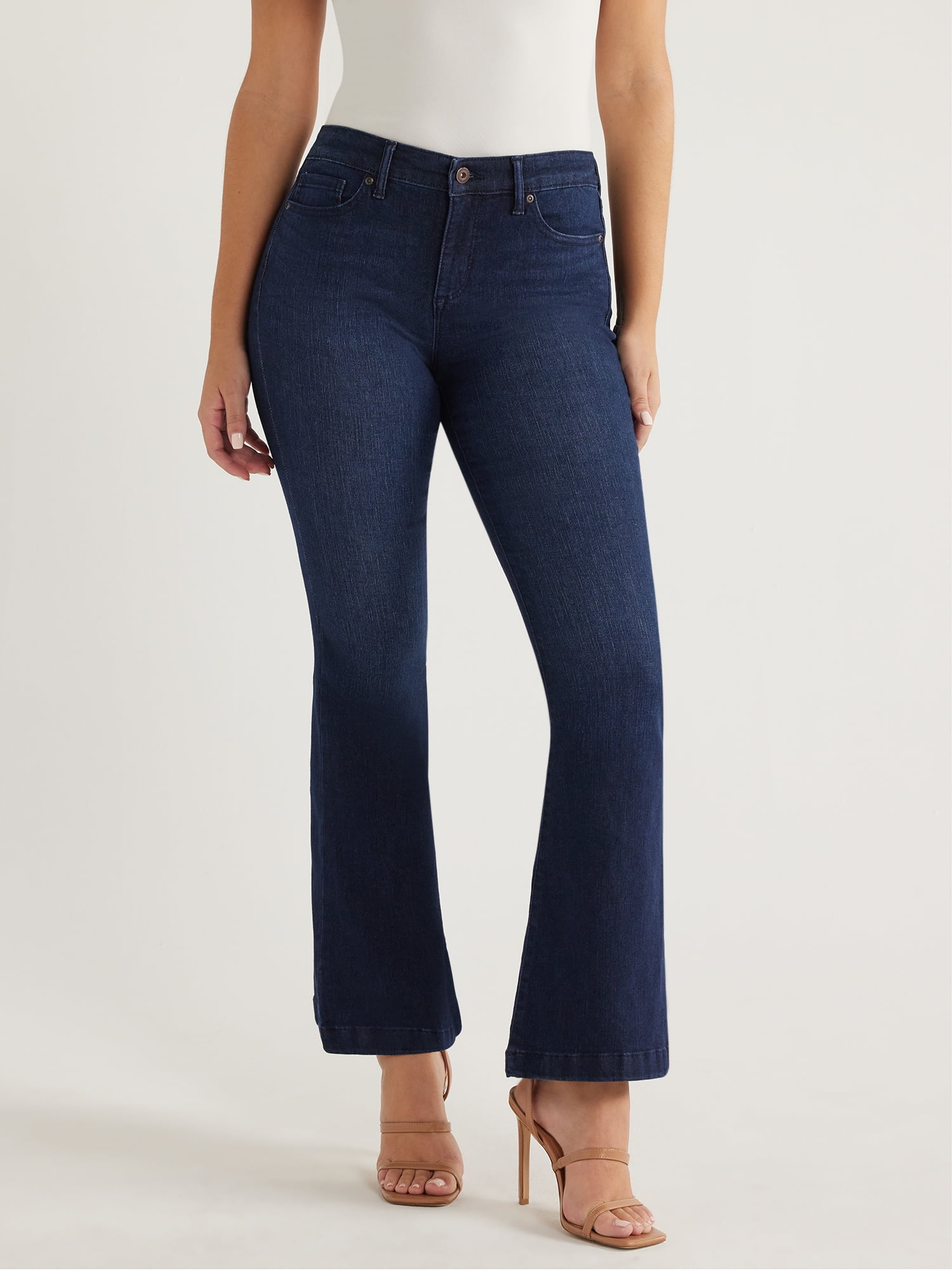 Sofia Jeans Women's Melissa Flare High Rise Jeans, 31.5" Inseam, Sizes 00S-22S