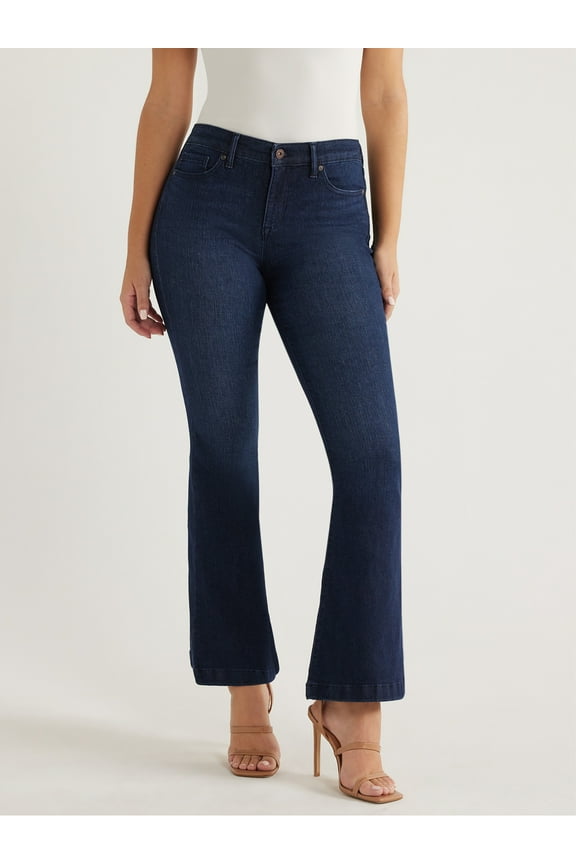 Sofia Jeans Women's Melissa Flare High Rise Jeans, 31.5" Inseam, Sizes 00S-22S