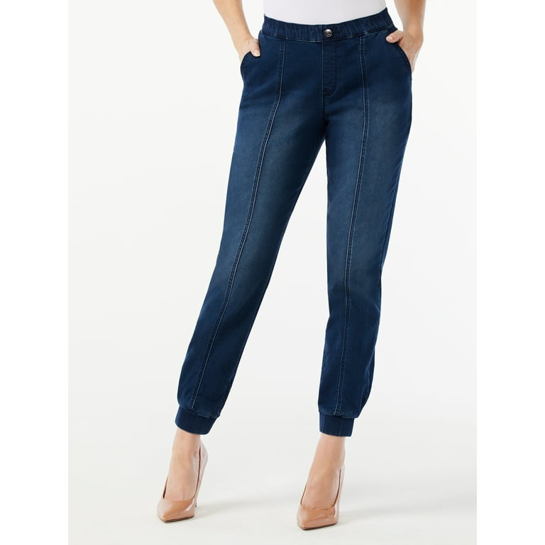 Walmart jean joggers sales