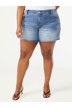 Sofia Jeans Women's Plus Size Leslie Curvy High Rise Slim Straight Jeans