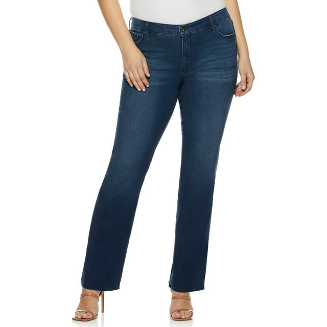 Sofia Jeans Women's Plus Size Marisol Bootcut Mid-Rise Jeans - Walmart.com