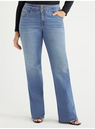 Sofia Jeans Women's Eden Slim Straight Super High Rise Classic 90s Jeans 