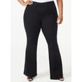 thumbnail image 1 of Sofia Jeans Women's Plus Size Melisa Curvy Flare Pull-On Jeans, 1 of 6