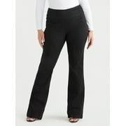 Sofia by Sofia Vergara Women's and Women's Plus Melisa Flare High Rise Pull On Jeans, 30.5", 32.5" and 34.5" Inseams, Sizes 0-28