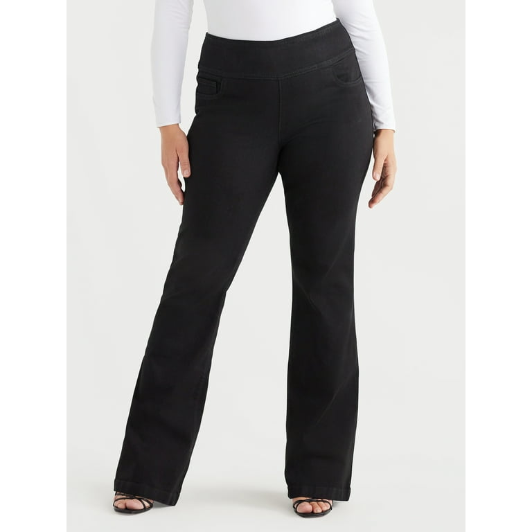 Reebok Women's and Women's Plus Size Everyday High Rise Pant With Pocket,  Sizes S-4X 