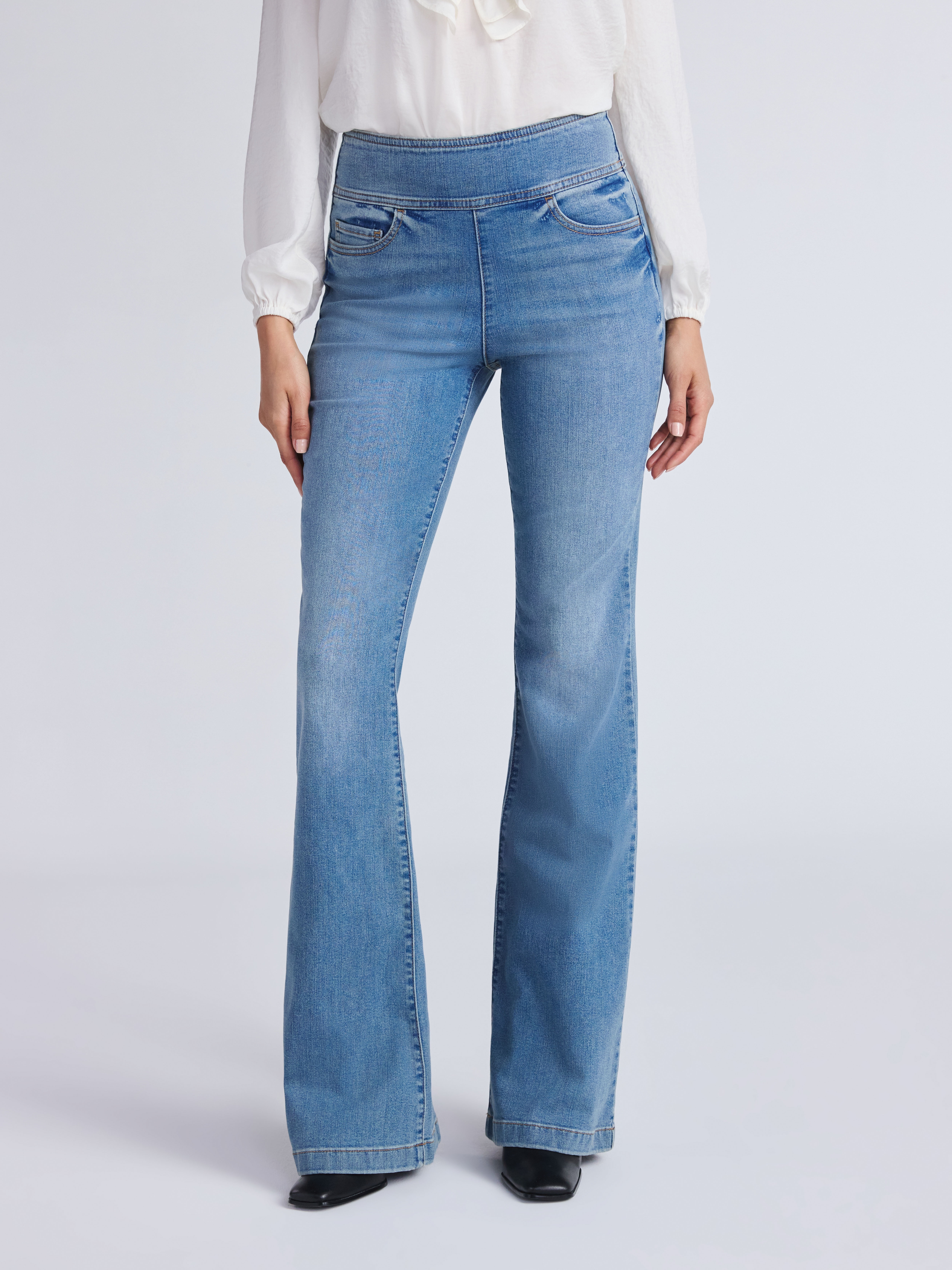 Bootcut Jeans Vanilla Star Mid Rise Pull On Jeggings Apparel Urban