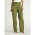 thumbnail image 1 of Sofia Jeans Women's Relaxed Straight Super High Rise Cargo Pants, 32.5" Inseam, Sizes 0-20, 1 of 4