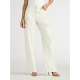 thumbnail image 1 of Sofia Jeans Women's Relaxed Straight Super High Rise Cargo Pants, 32.5" Inseam, Sizes 0-20, 1 of 4