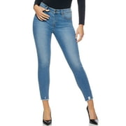 Sofia Jeans Women's Rosa Curvy High Rise Destructed Skinny Ankle Jeans