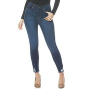Sofia Jeans Womens Rosa Curvy High Rise Destructed Skinny Ankle Jeans