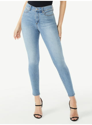 Sofia Jeans Women's Rosa Curvy High Rise Destructed Hem Skinny
