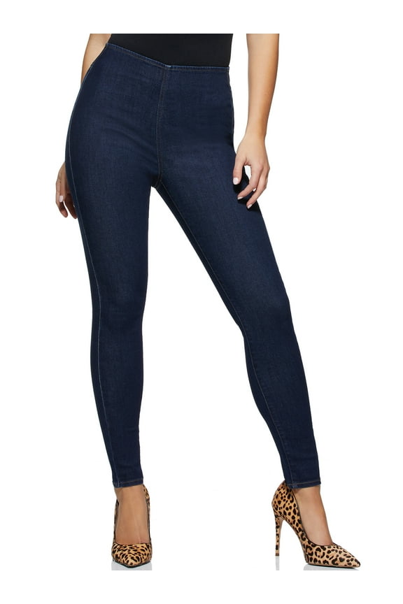 Sofia Jeans Women's Rosa Curvy Jegging High Waist Pull On Ankle Jeans