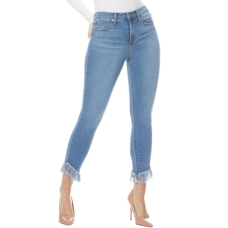 Sofia Jeans Size 18 by Sofia Vergara Women's Rosa Zip Hem Black Jeggings New