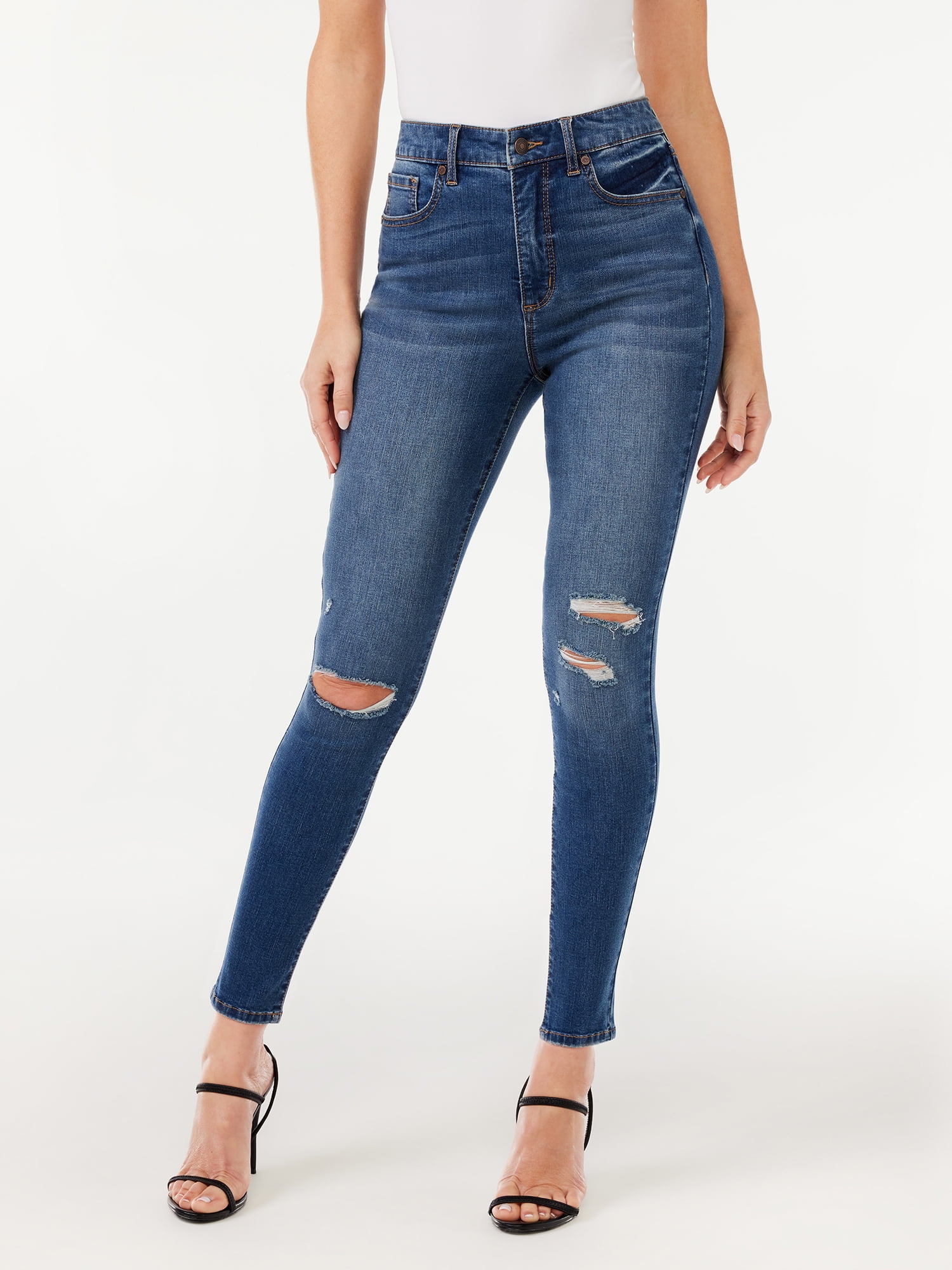 Sofia Jeans Women's Rosa Curvy Skinny Super High Rise Jeans - Walmart.com
