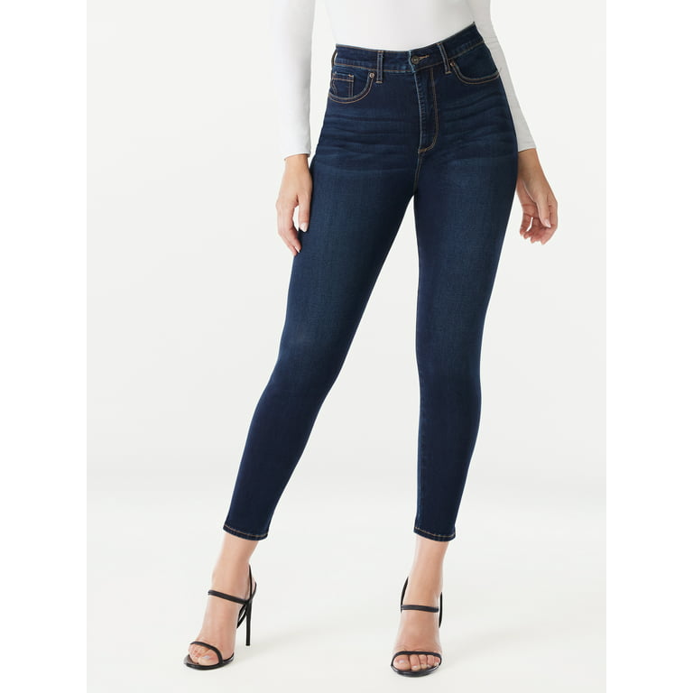 Sofia Jeans Women's Rosa Curvy Skinny Super High Rise Seamless Jeans, 25  Inseam, Sizes 00-22 