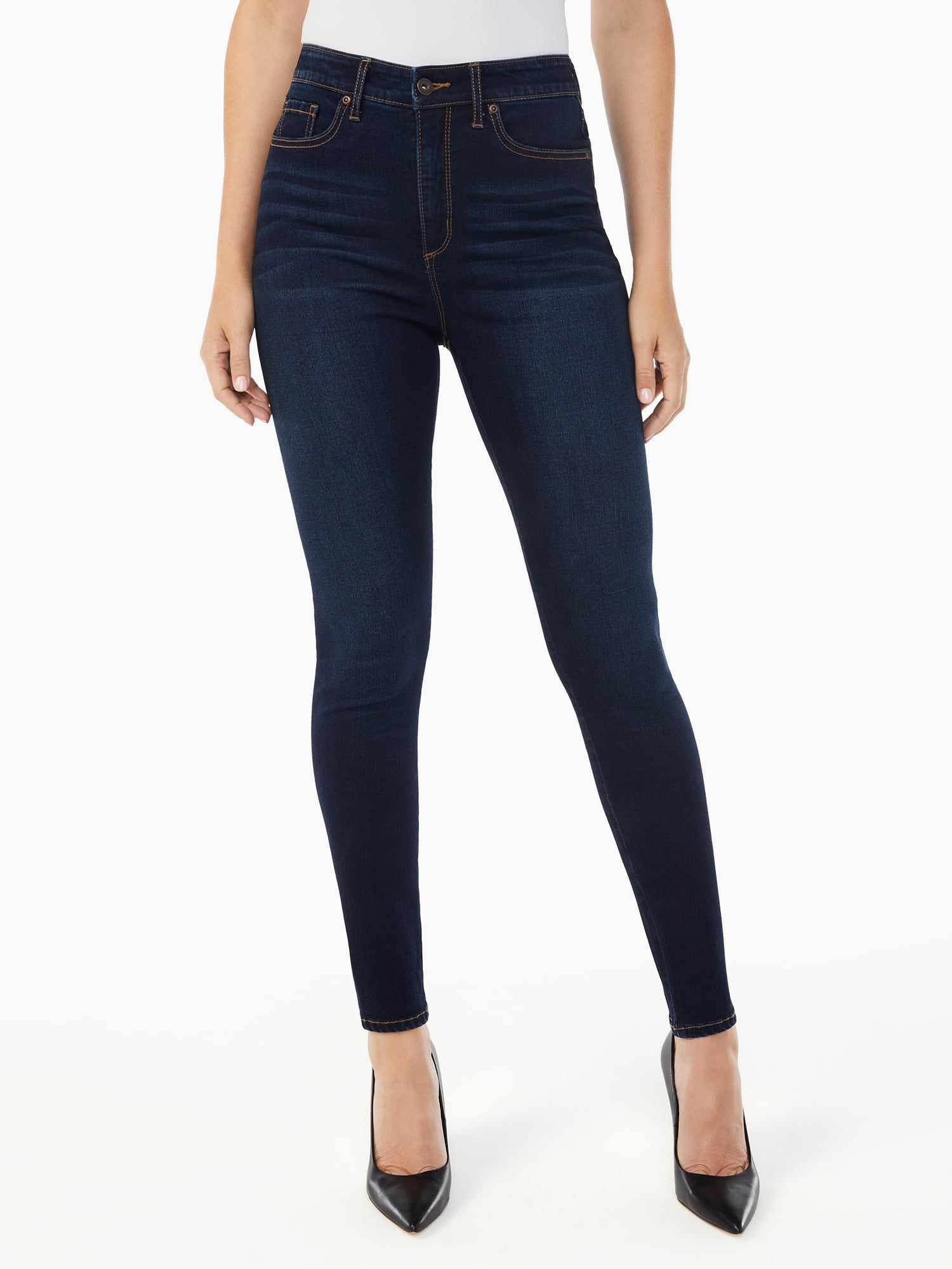 Sofia Jeans Women's Rosa Curvy Skinny Super High Rise Seamless Jeans 