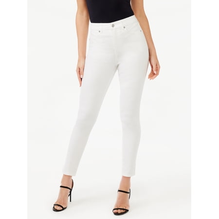 Sofia Jeans Women's Rosa Curvy Skinny Super High Rise Topstitch Pocket Jeans