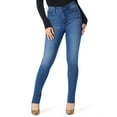 thumbnail image 1 of Sofia Jeans Women's Rosa Curvy Super High Rise Slit Hem Skinny Ankle Jeans, 1 of 6