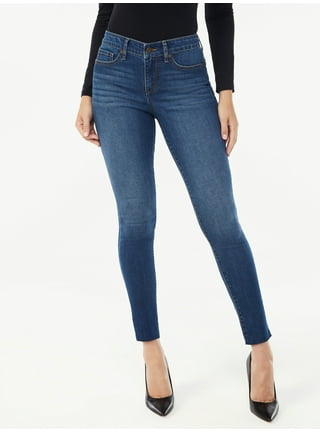 Sofia Jeans Women's Eden Slim Straight Super High Rise Classic 90s Jeans 