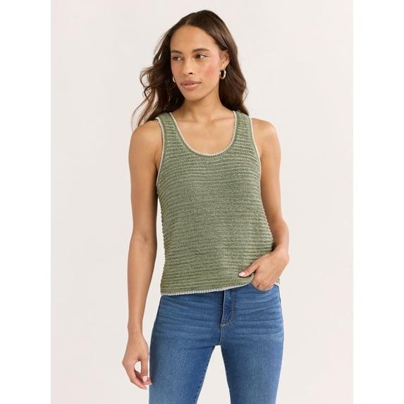 Sofia Jeans Women's Sweater Tank Top, Sizes XS-XXXL