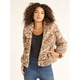 thumbnail image 1 of Sofia Jeans Women's and Women's Plus Faux Fur Chubby Jacket, Sizes XS-5X, 1 of 4