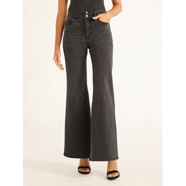Sofia Jeans Women's Margot Wide Leg High Rise Jeans, 30.5" and 32.5" Inseams, Sizes 0-28