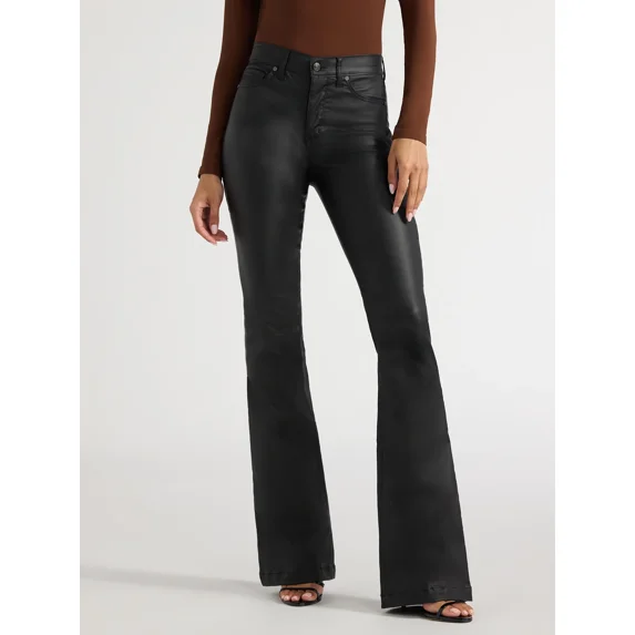 Sofia by Sofia Vergara Women's and Women's Plus Melisa Flare High Rise Jeans, 30.5", 32.5" and 34.5" Inseams, Sizes 0-28