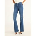 thumbnail image 1 of Sofia by Sofia Vergara Women's and Women's Plus Melisa Flare High Rise Jeans, 30.5", 32.5" and 34.5" Inseams, Sizes 0-28, 1 of 4