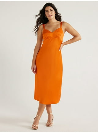 Buy NRVA Women's Georgette Fit & Flare Knee-Length Casual Gown