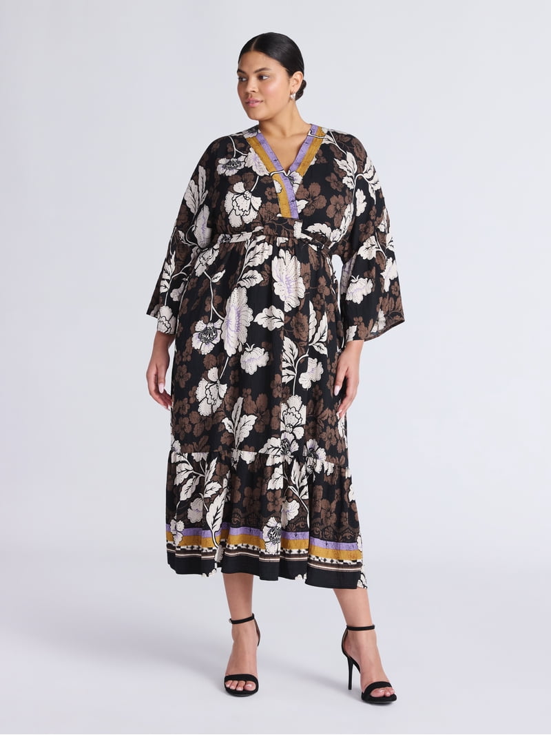 lined sheath dress Linen Shift Dress main image 1