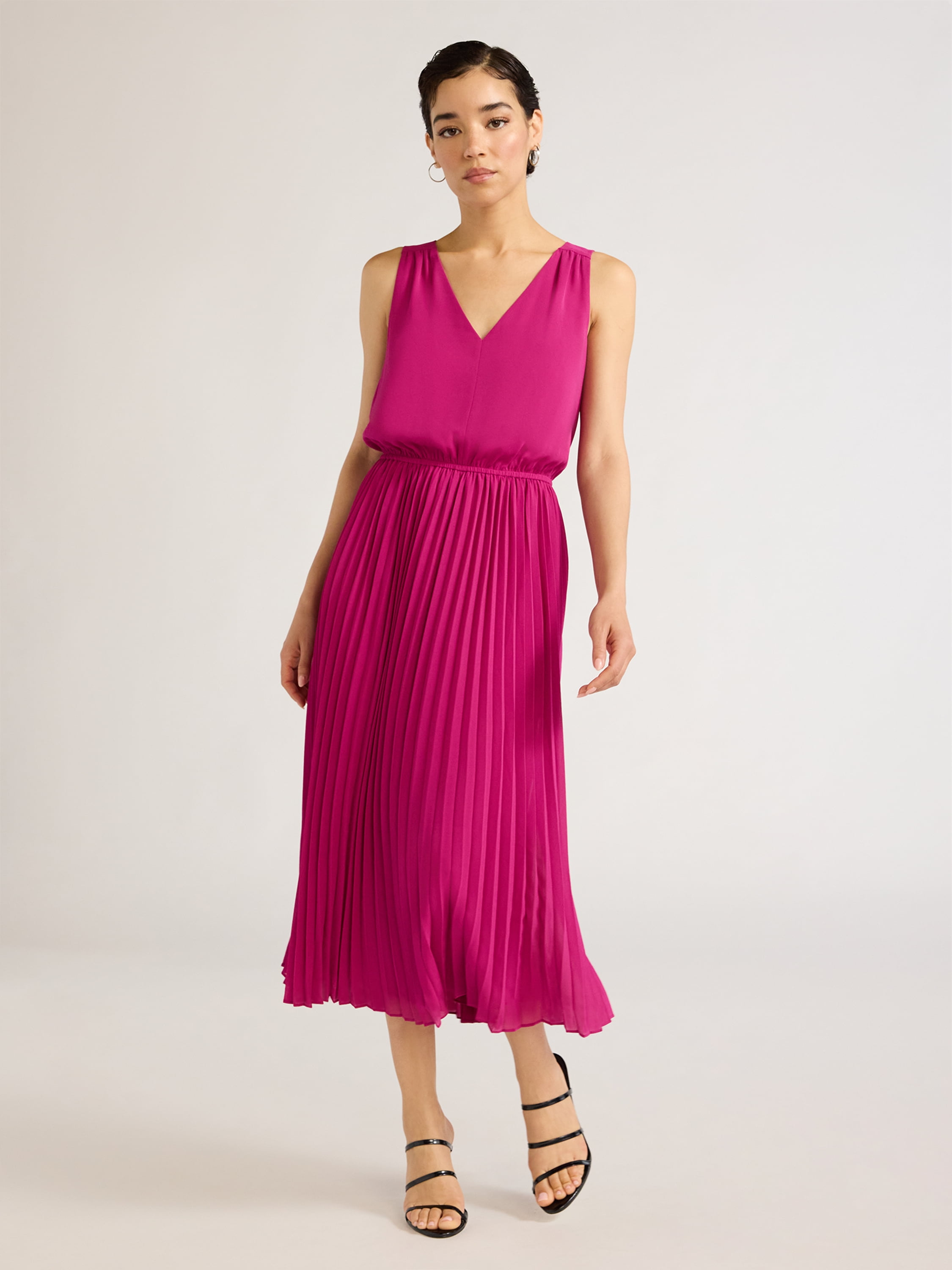Sofia Jeans Women's and Women's Plus Size Sleeveless Pleated Sofia Jeans Women's and Women's Plus Size Sleeveless Pleated