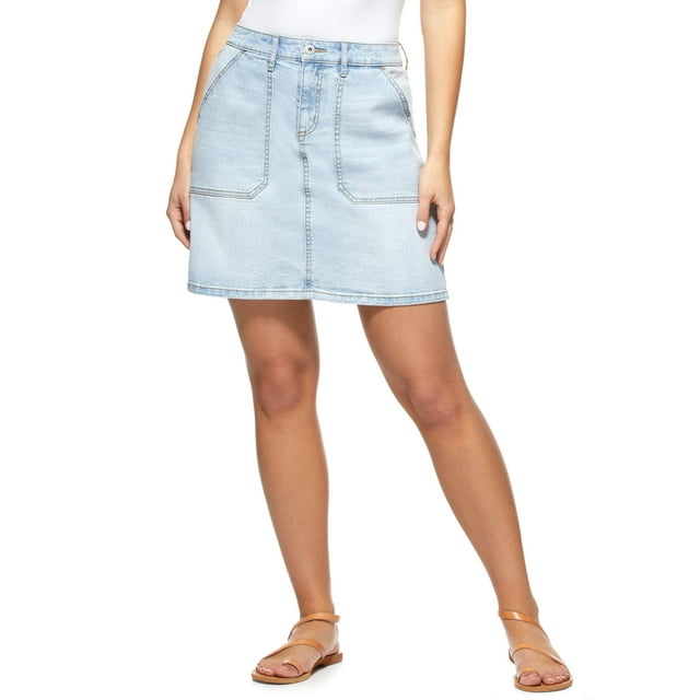 Sofia Jeans by Sofia Vergara Alejandra Denim Utility Mini Skirt, Women ...